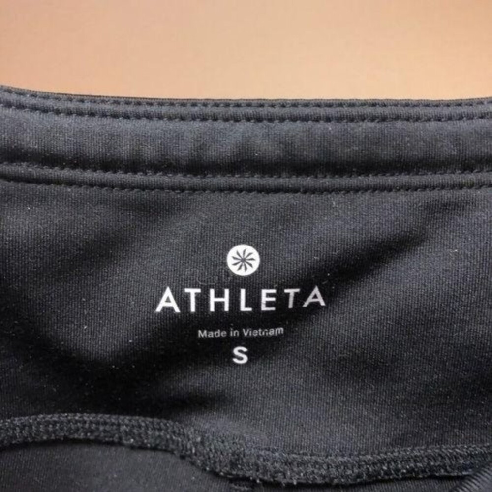 Athleta Mesh Sonar Crop Leggings Workout Athletic Athleisure - Picture 5 of 7